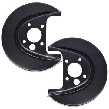 OSŁONA TARCZY HAMULCOWEJ TYŁ LEWA + PRAWA OCTAVIA VW GOLF IV LEON A3