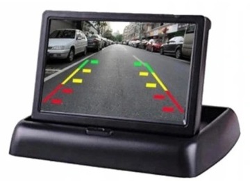 MONITOR LCD 4,3'' KAMERA W RAMCE 4LED KABEL 6M
