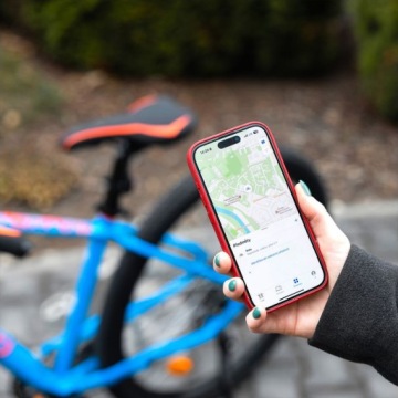 Исправлена Bluetooth трекер велосипед свет локатор для Apple My Find