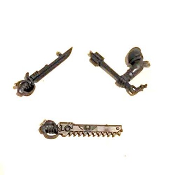 M26 Krieg Veteran SLAM trio Power Chain Sword pała