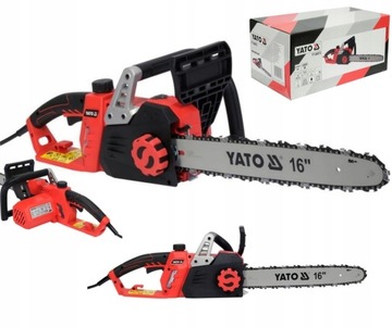 ЭЛЕКТРИЧЕСКАЯ ЦЕПНАЯ ПИЛА YATO ВЕТОЧНАЯ ПИЛА ПО ДЕРЕВУ 2400 Вт 40 СМ 84872