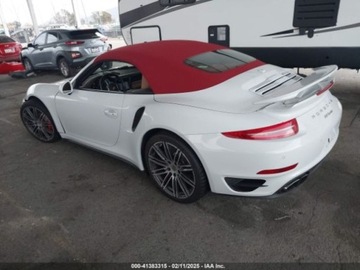 Porsche 911 991 Turbo/Turbo S Cabrio 3.8 520KM 2015 Porsche 911 Porsche 911 Turbo, od ubezpieczalni 3.8 Benzyna 520KM, zdjęcie 4