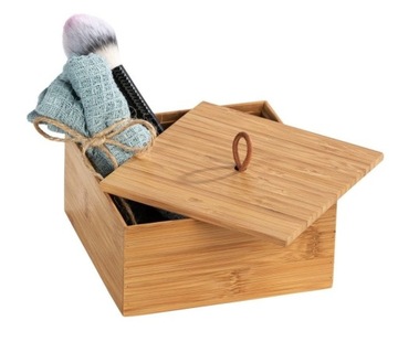 Pudełko bambusowe WENKO 15 x 7 x 15 cm