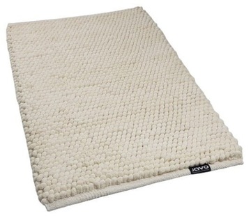 Gruby dywanik łazienkowy Premium 70x120 natural jasny