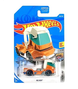 C4982 FYF27 HOT WHEELS AUTKO RIG HEAT