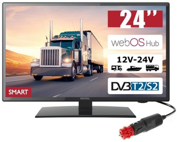 TELEWIZOR SAMOCHODOWY 24