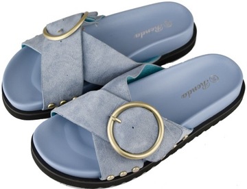 SOLIDNE KLAPKI PROFILOWANE Z KLAMRĄ R. 40