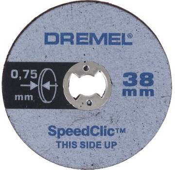 DREMEL SC690 Режущие принадлежности: диски + набор хвостовиков EZ SpeedClic, 11 шт.