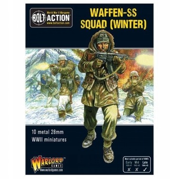Figurki Bolt Action Waffen SS Squad Winter