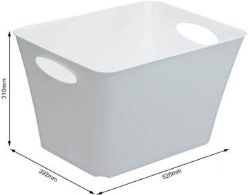 Kosz do przechowywania Rotho LIVING 44l antracyt