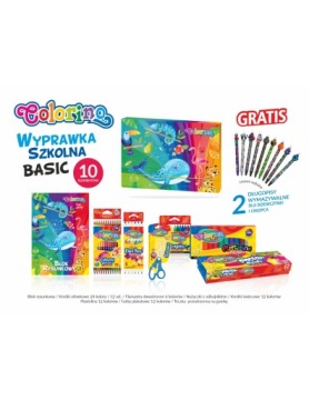 COLORINO шкільний набір 10 елементів 89212