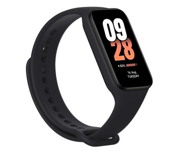 Смарт-браслет Xiaomi Mi Band 8 Active Black SpO2 5 ATM TFT