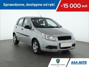 Chevrolet Aveo T250 Hatchback 5d 1.2 DOHC 84KM 2010 Chevrolet Aveo 1.2 i 16V, Salon Polska, Klima