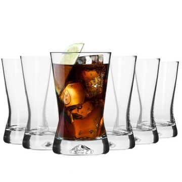 KROSNO szklanki drink sok X-Line 200 ml 6szt