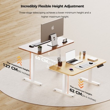 ЭЛЕКТРИЧЕСКИЙ СТОЛ С РЕГУЛИРОВКОЙ ВЫСОТЫ, ДВУХМОТОРНАЯ РАМКА ACGAM