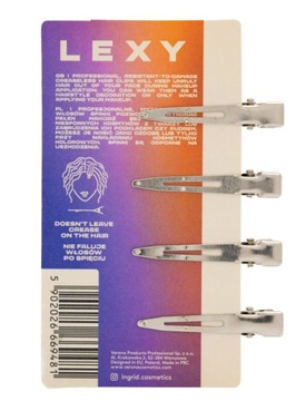 Машинки для стрижки Make up Lexy 4 заколки для волос