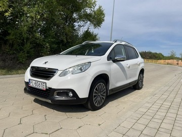 Peugeot 2008 I SUV 1.2 PureTech 82KM 2015 Peugeot 2008 Klima LEDY Mały przebieg, zdjęcie 2