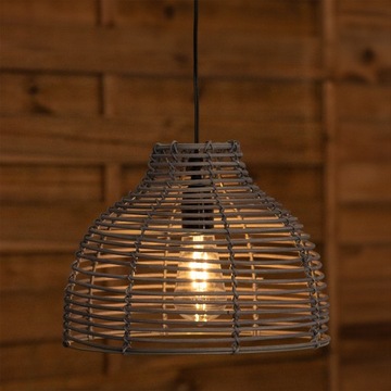 ЛЮСТРА СОЛНЕЧНАЯ СВЕТОДИОДНАЯ ПОДВЕСНАЯ САДОВАЯ СВЕТИЛЬНИК ПОТОЛОЧНАЯ ИЗ РОТАНГА БОХО ЛОФТ