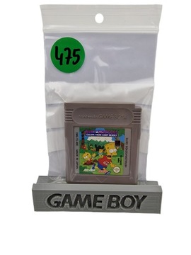 GAME BOY BART SIMPSONS ESCAPE FROM CAMP DEADLY