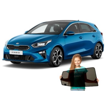 Záclony na magnetech pro Kia Ceed 3 III hatchback