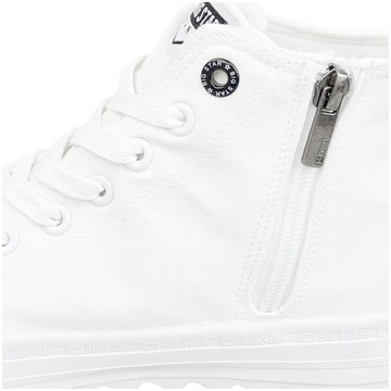 Białe trampki za kostkę Big Star MM274037 WHITE 25604 rozmiar 36