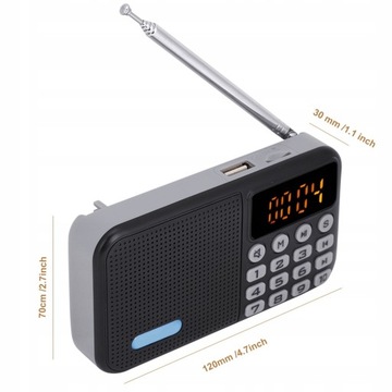Цифровое радио DAB FM-радиоприемник DAB