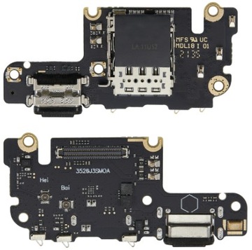 ORYGIANALNA PŁYTKA ZŁĄCZE ŁADOWANIA CZYTNIK SIM XIAOMI Mi 10T Pro 5G