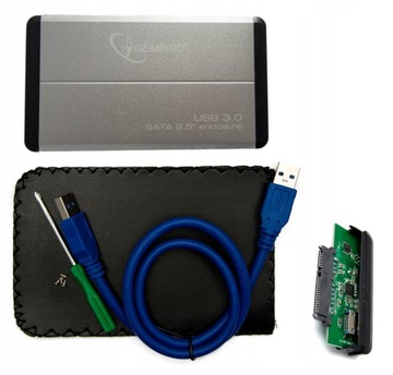 Gembird EE2-U3S-2-S, отсек для внешнего диска