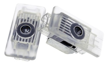 Набор из 2 светодиодных проекторов логотипа BMW i iX iX1 U11 I20 i4 GranCoupe G26 i7 G70