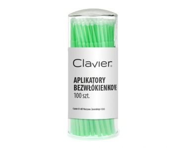 APLIKATORY BEZWŁÓKIENKOWE DO RZĘS 100 SZT. - 2 MM