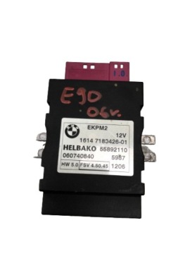 modul Bedienteil POMPY des Kraftstoffsbehälters BMW E90 7180426