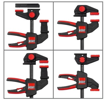 BESSEY Zacisk jednoręczny i zacisk stołowy EZR15SET