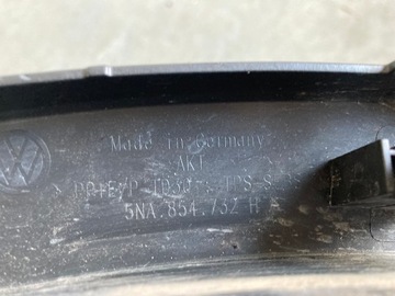 VW TIGUAN II R-LINE ЛИФТ ПЕРЕДНЯЯ ПРАВАЯ НАКЛАДКА