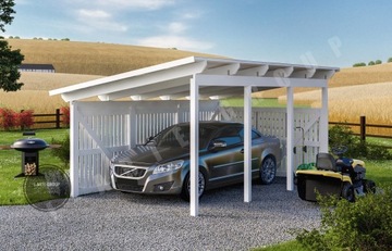 BOSSE Wiata garażowa CARPORT 370x580 cm Producent