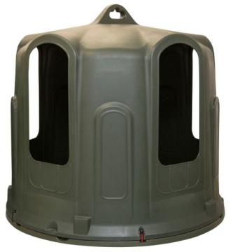 КРУГЛАЯ 5-ЗВЕЗДОЧНАЯ КОРМУШКА ДЛЯ ЛОШАДЕЙ И КОРОВ КЕРБЛЯ