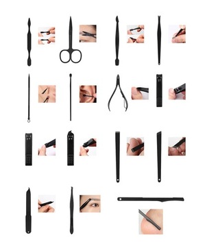 Набор маникюрных кусачек Ножницы для ногтей 16 шт.