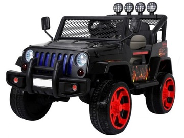 Внедорожник Raptor Drifter Flames + Пульт дистанционного управления + Привод 4х4 + Ящик для хранения + Воля