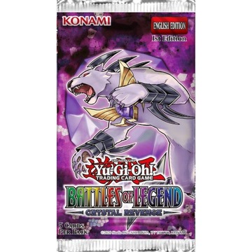 YGO Battles of Legends Crystal Revenge Booster
