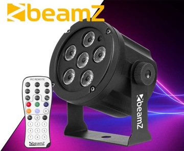 SLIMPAR30 6X 3W CW/ WW/ УФ-ОТРАЖАТЕЛЬ МОБИЛЬНЫЙ БЕСШУМНЫЙ