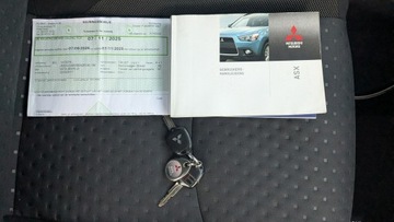 Mitsubishi ASX I SUV 1.8 DID MIVEC 116KM 2011 Mitsubishi ASX 1.8D 116PS OPŁACONY Bezwypadkowy, zdjęcie 22