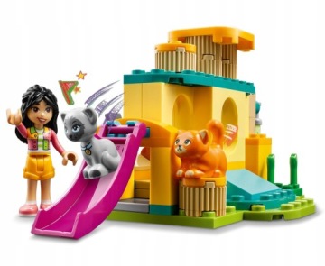 LEGO FRIENDS 42612 КОШАЧЬЯ ПЛОЩАДКА ПРИКЛЮЧЕНИЯ ПОДАРОК