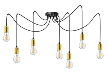 LAMPA SUFITOWA ,ŻYRANDOL PAJĄK TOM 2-10.7/BKZ
