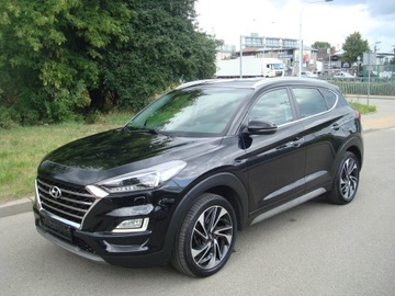 Hyundai Tucson III SUV 1.6 T-GDI 177KM 2018 HYUNDAI TUCSON 1.6 T-GDI 4X4 NAVI KAMERA 360 ASYSTENCI FULL LED Z NIEMIEC