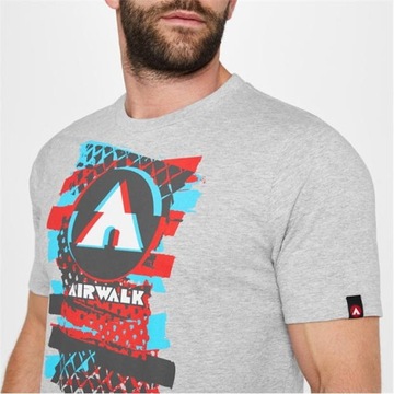 AIRWALK Graphic T-SHIRT Męski tu L _33855