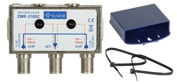 Zwrotnica antenowa ZWR-210DC FM-VHF/UHF Telmor