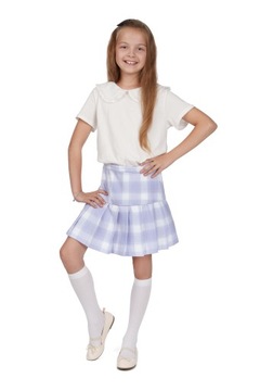 НОСКИ ДЛЯ ДЕВОЧЕК, БЕЛЫЕ С УЗОРАМИ