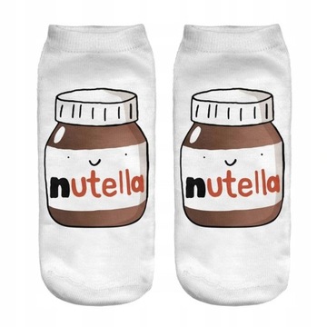 DAMSKIE SKARPETKI NUTELLA PREZENT 34-39 - 1