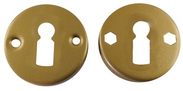 BISZKOPT ROZETA DOLNA ZŁOTA KLUCZ KLAMKA