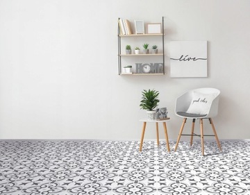 САМОКЛЕЯЩИЕСЯ ВИНИЛОВЫЕ ПАНЕЛИ ПЛИТКА ПВХ ВОСТОЧНЫЕ ЦВЕТЫ