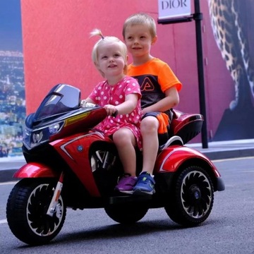 Большой трехколесный велосипед-стабилизатор для детей 3-7 лет, EVA 90 WAT